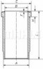 KAMAZ 74013100202151 Cylinder Sleeve